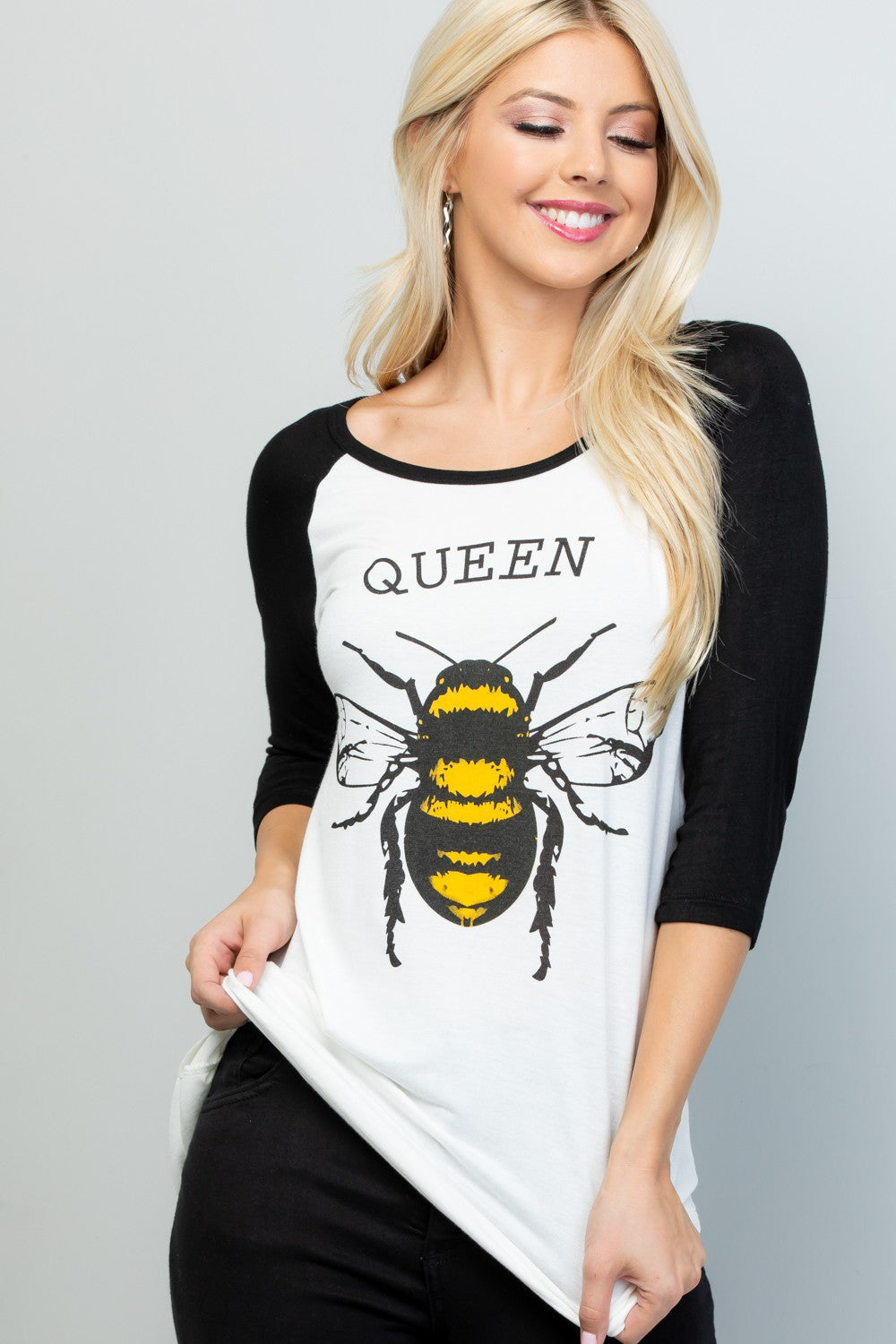 Queen Bee Raglan Shirt