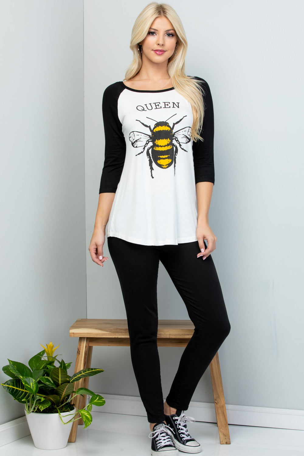 Queen Bee Raglan Shirt