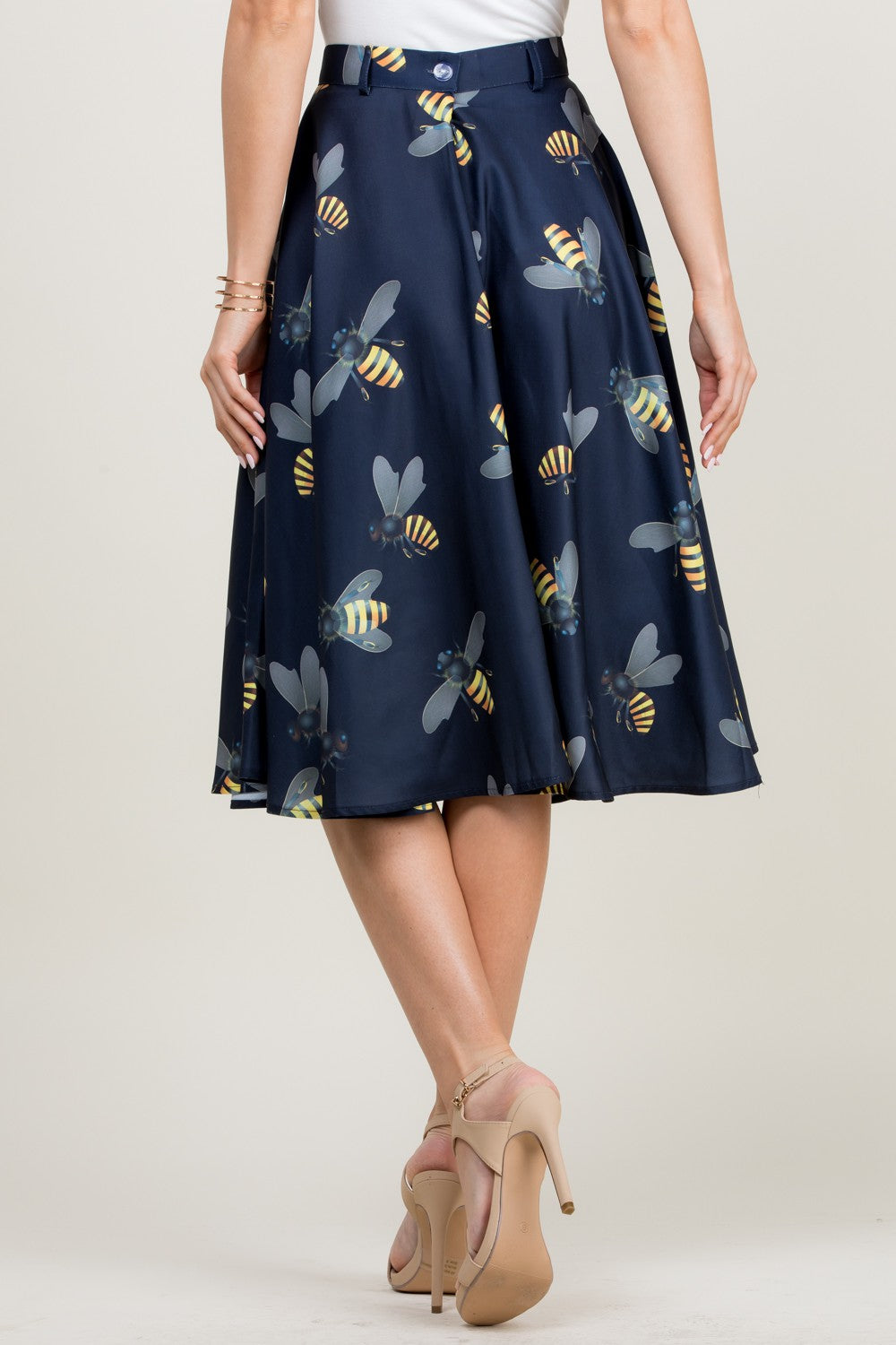 Big Bee Swing Skirt