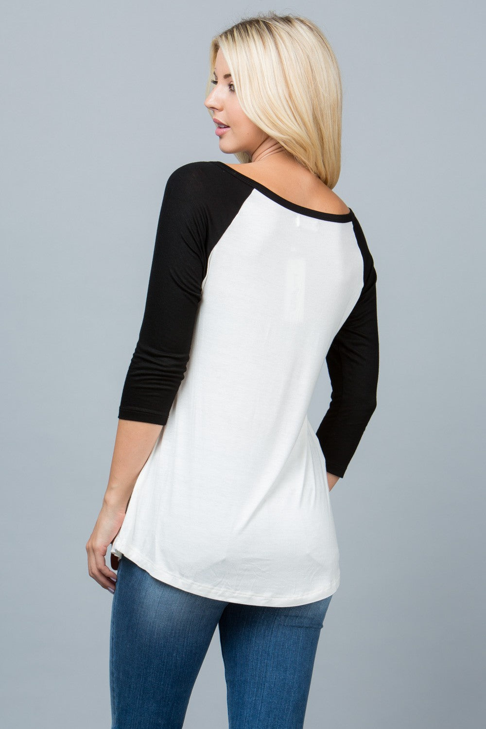 Dino Print Raglan Shirt