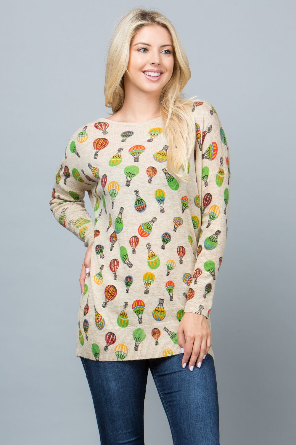 Retro Ballon Jumper Sweater