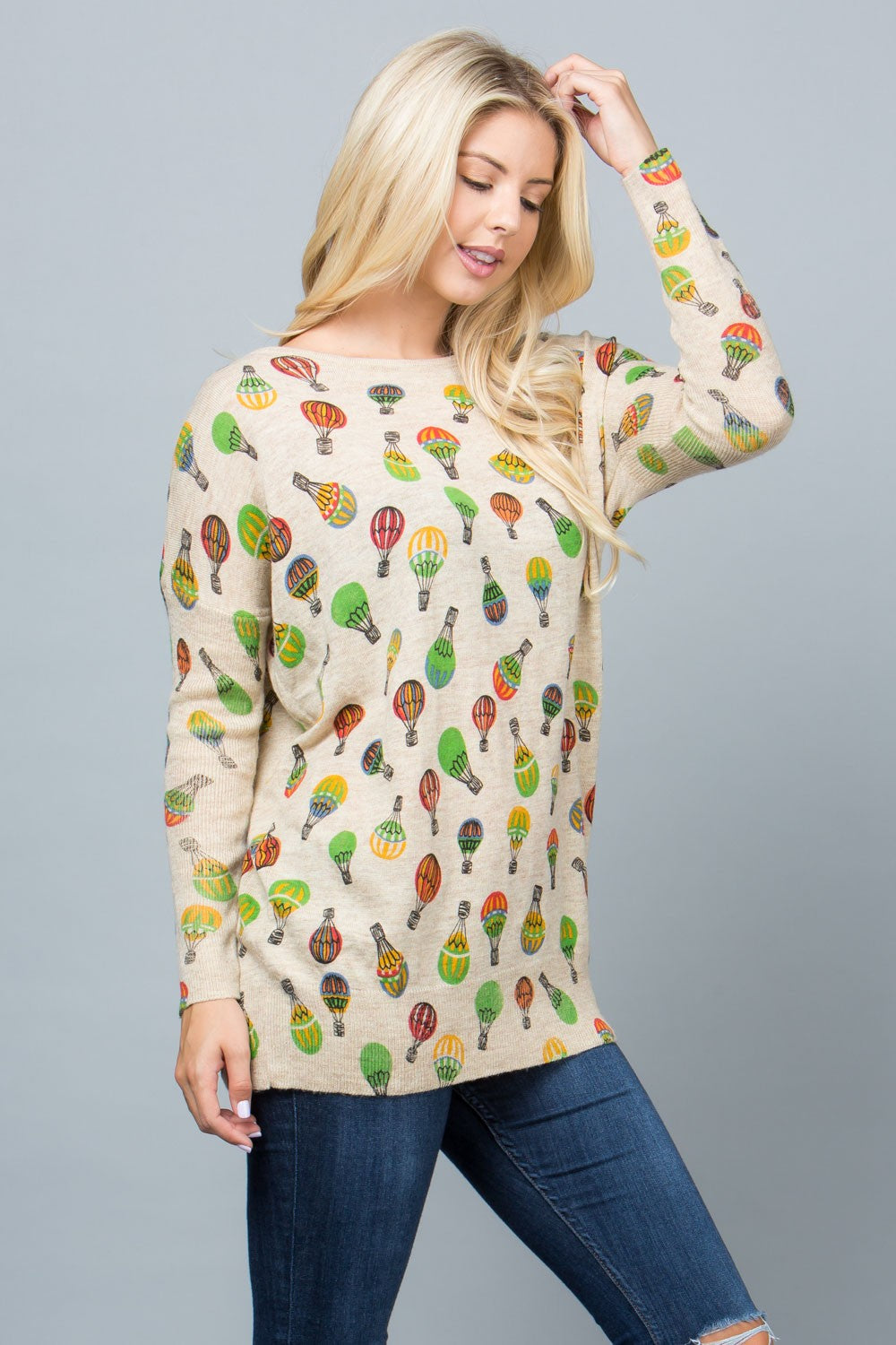 Retro Ballon Jumper Sweater