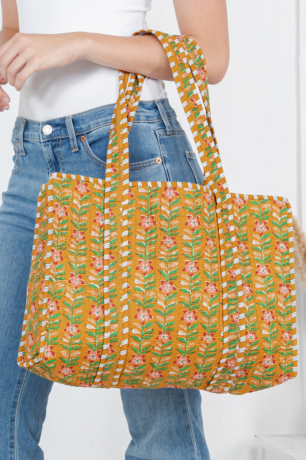 Quilted Tote Bag