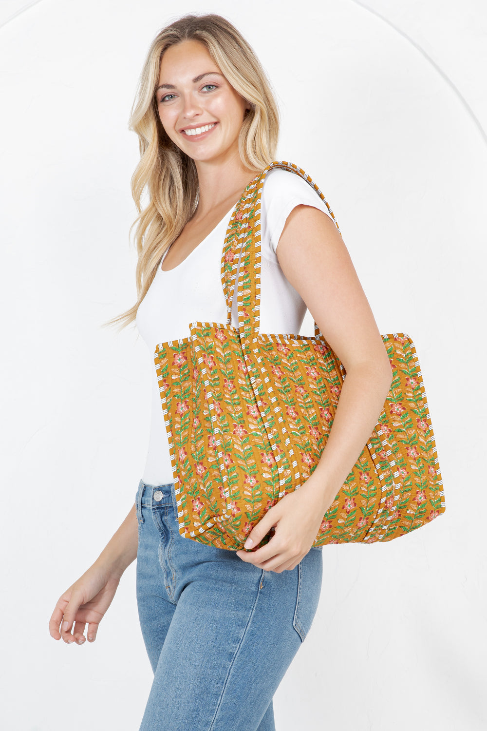 Quilted Tote Bag