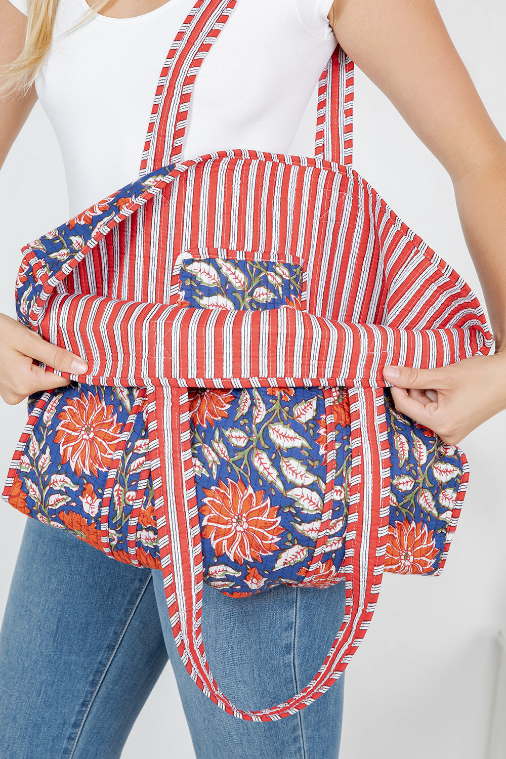 Quilted Tote Bag