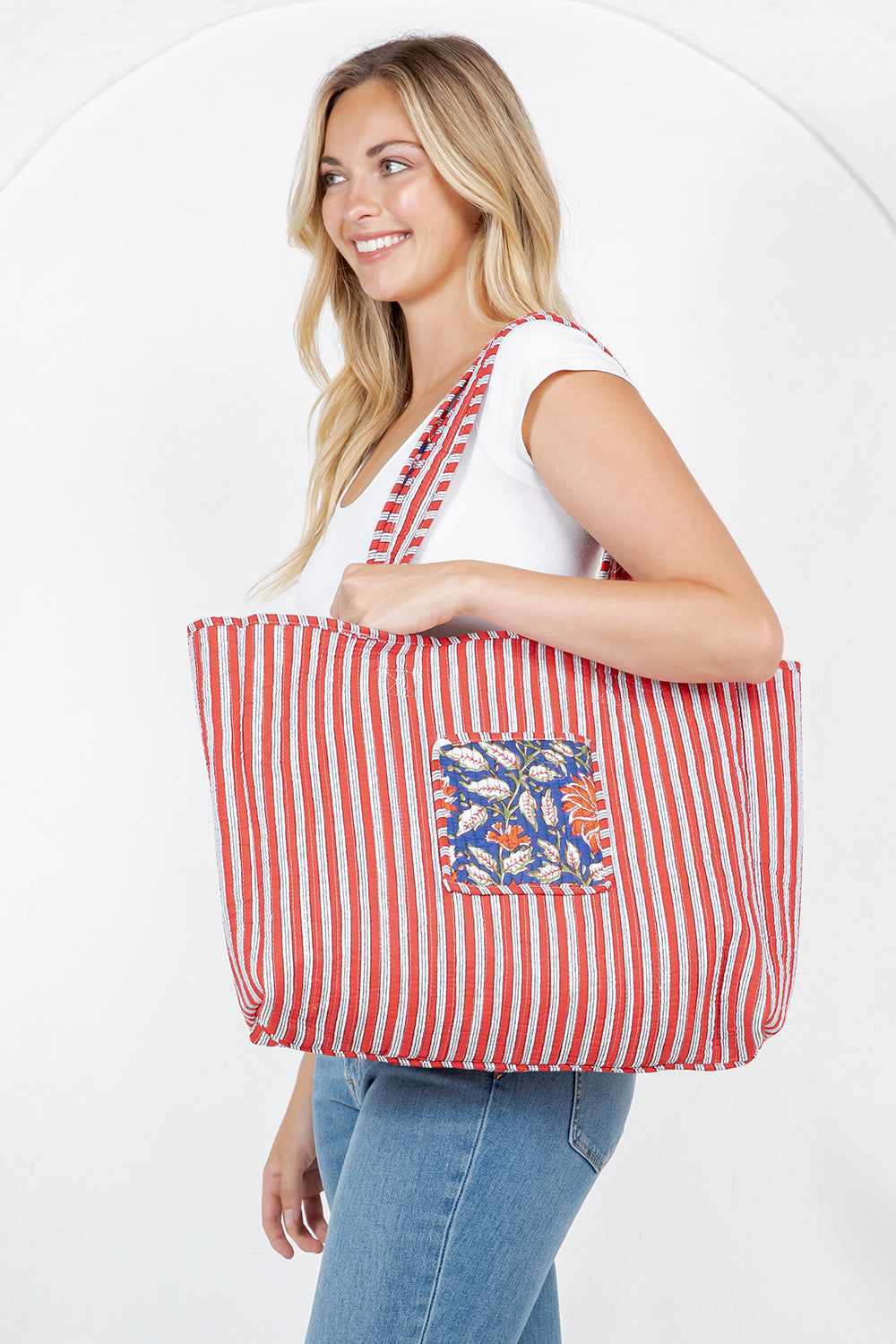Quilted Tote Bag