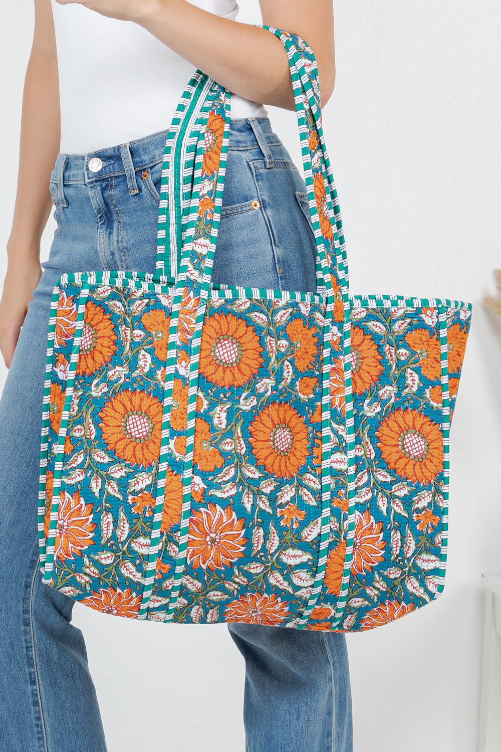 Quilted Tote Bag