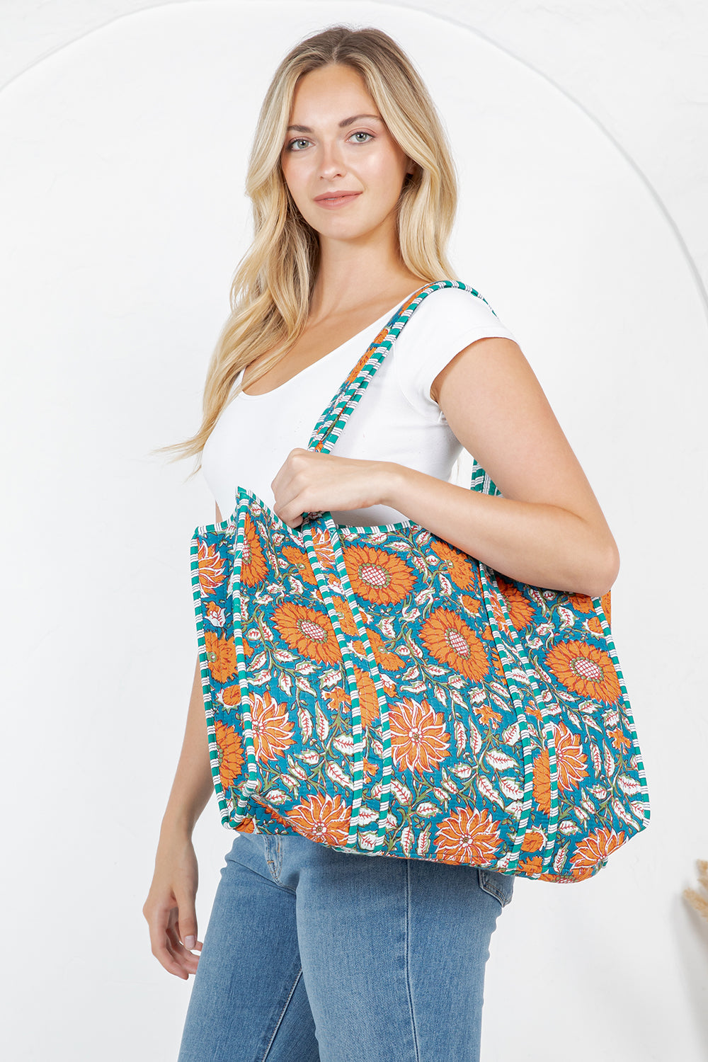 Quilted Tote Bag