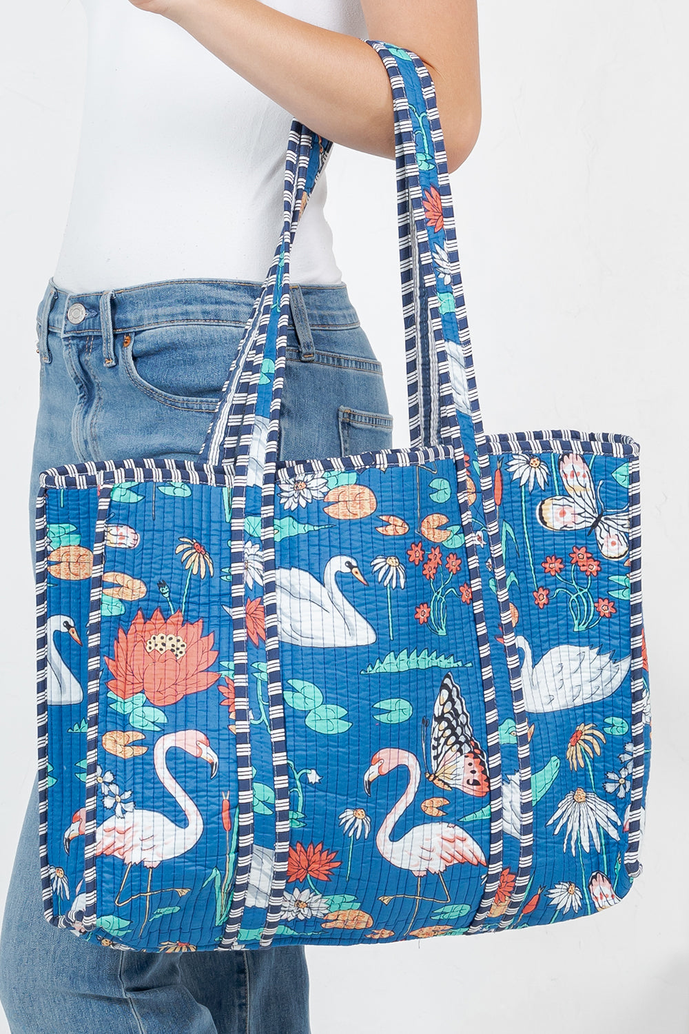 Quilted Tote Bag