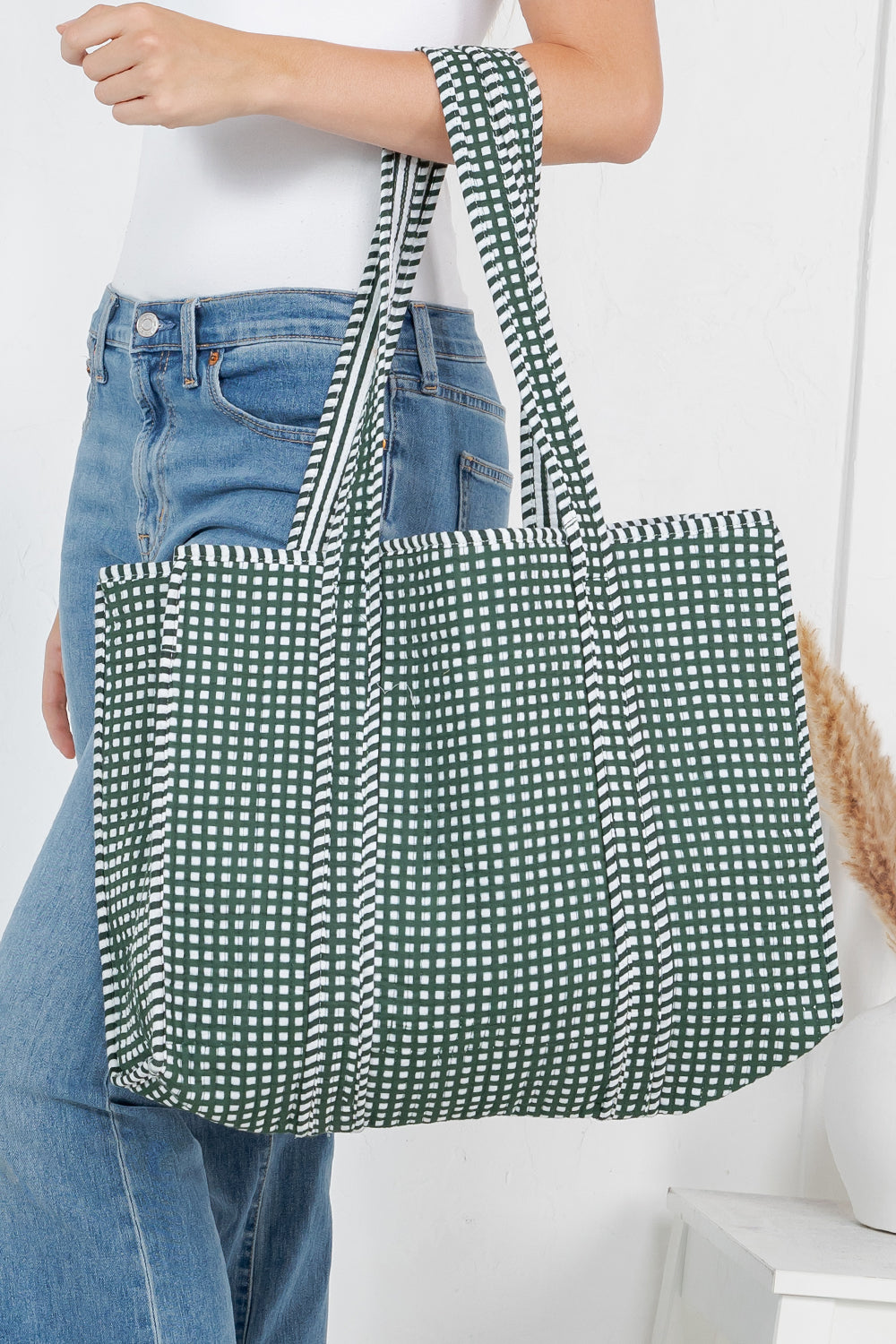 Quilted Tote Bag
