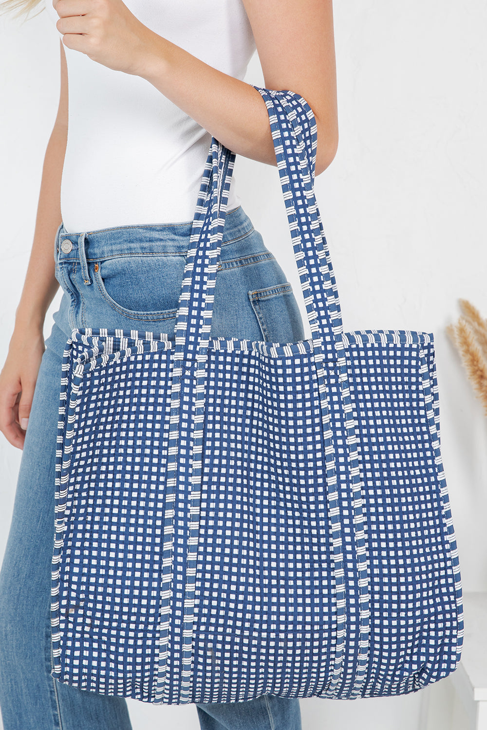 Quilted Tote Bag