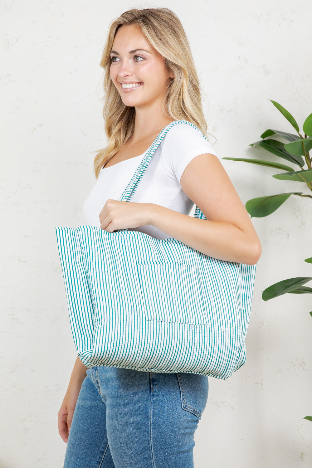 Quilted Tote Bag