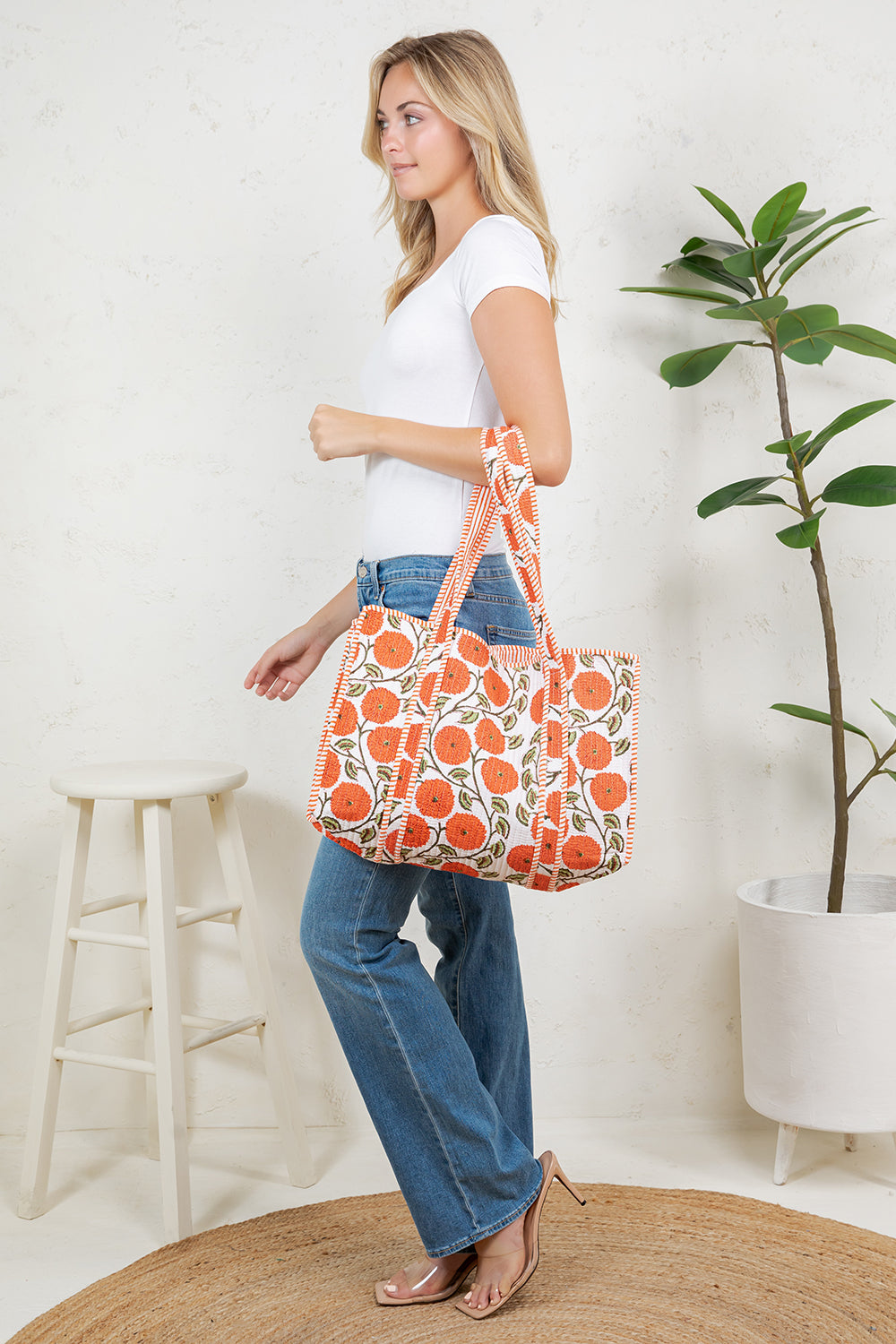 Quilted Tote Bag