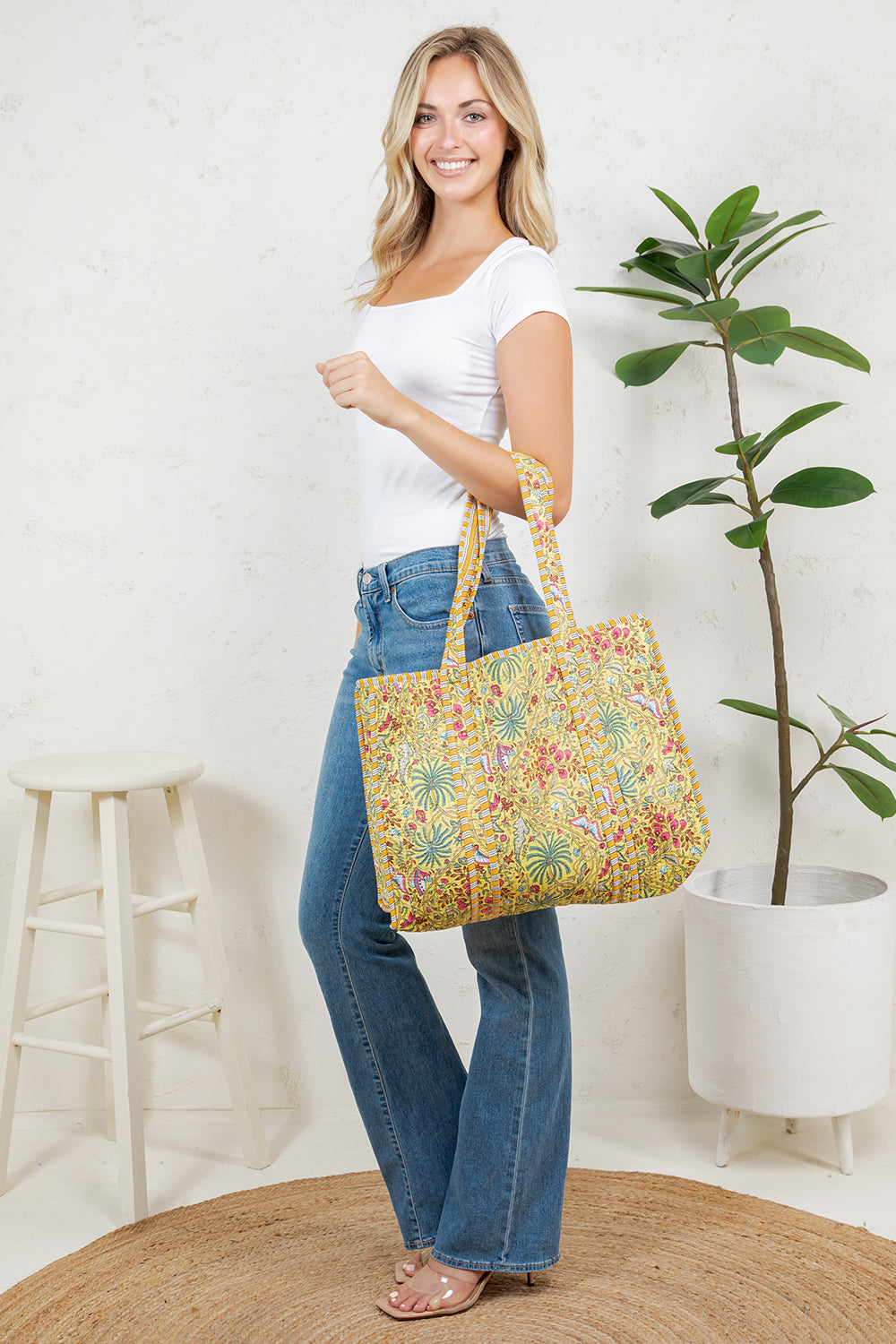 Quilted Tote Bag