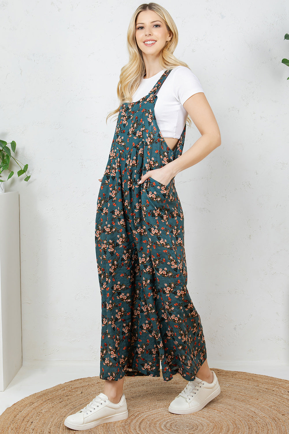 FLORAL OVERALL