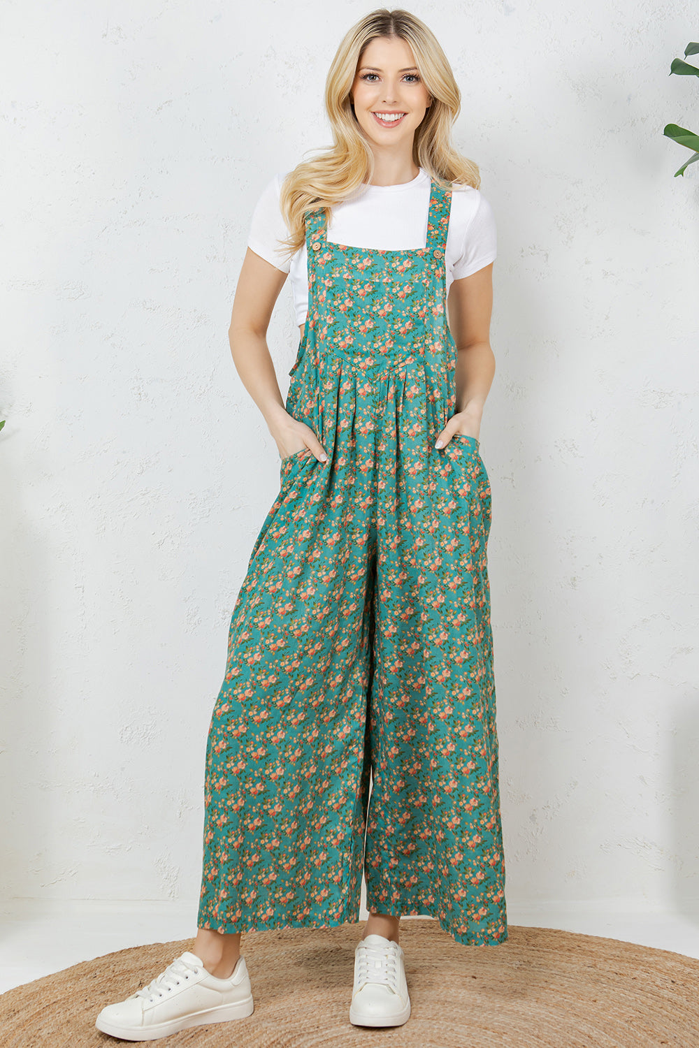 FLORAL OVERALL