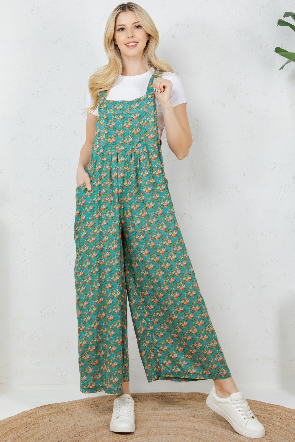 FLORAL OVERALL