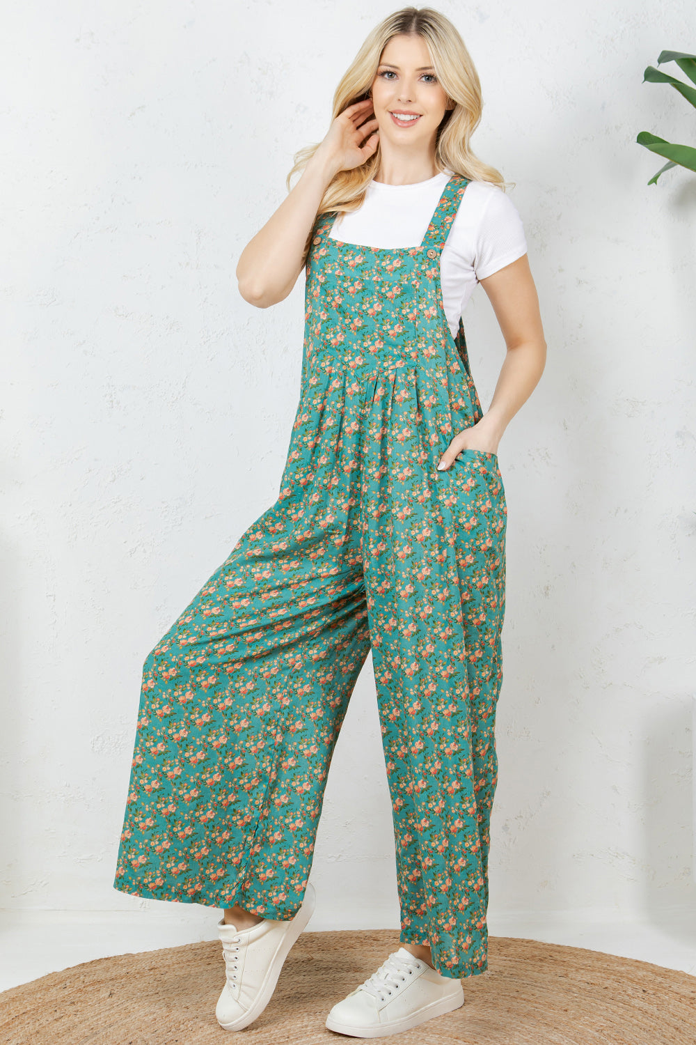 FLORAL OVERALL