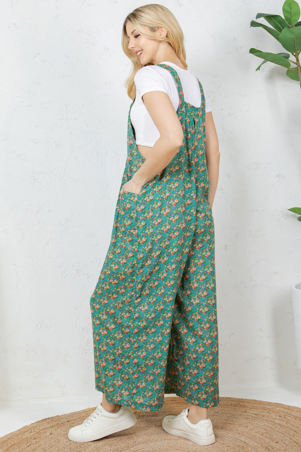 FLORAL OVERALL