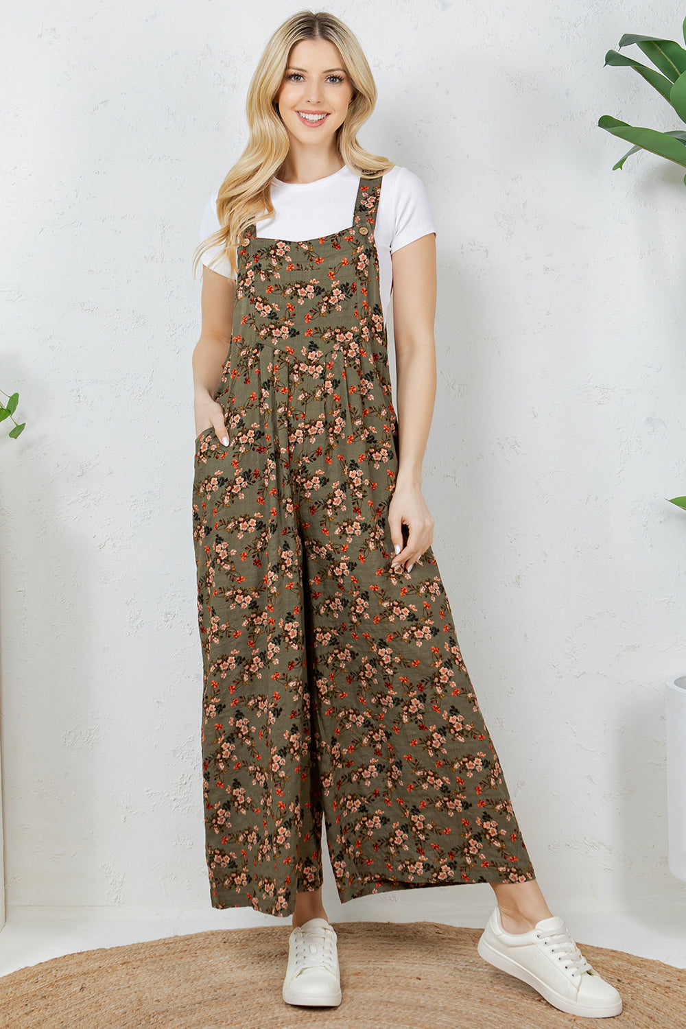 FLORAL OVERALL