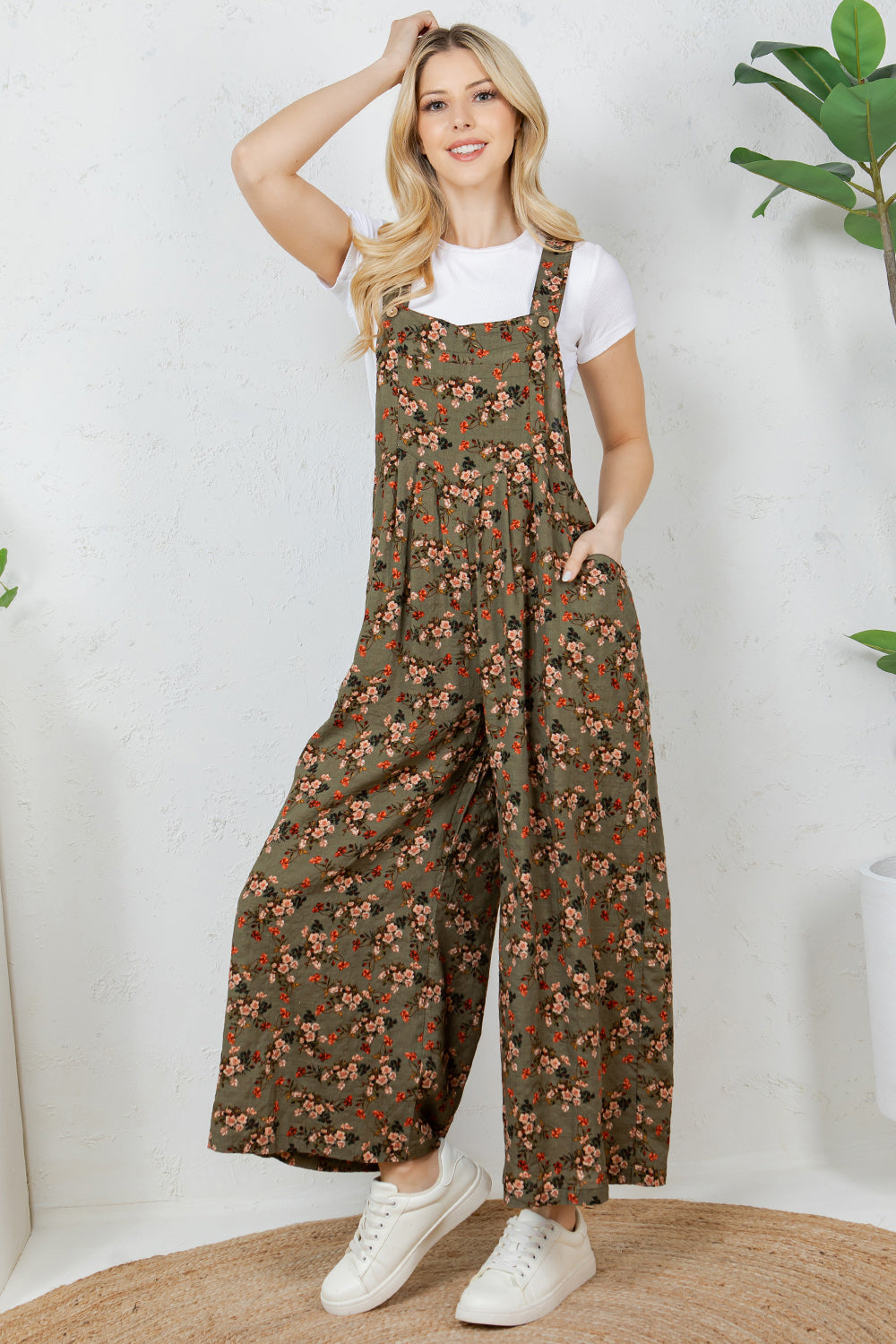 FLORAL OVERALL