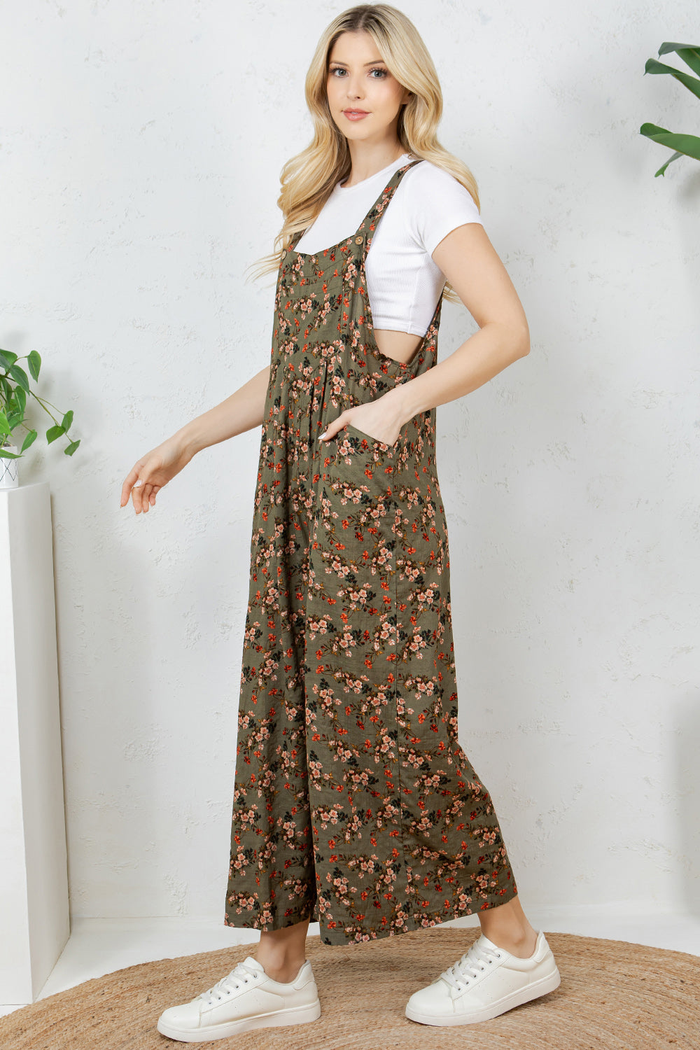 FLORAL OVERALL