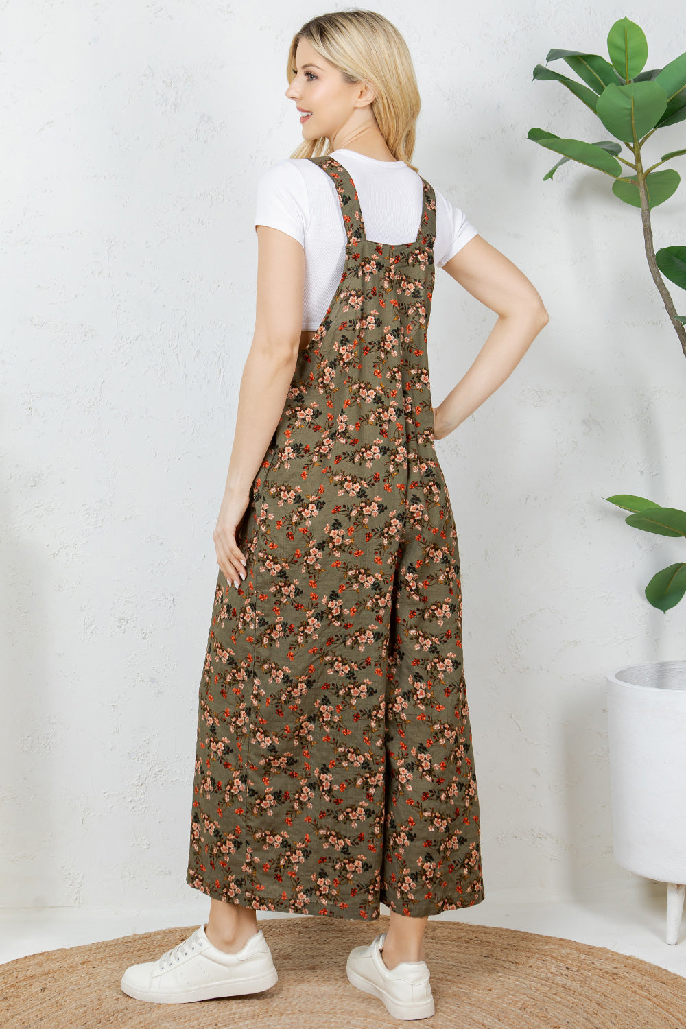 FLORAL OVERALL