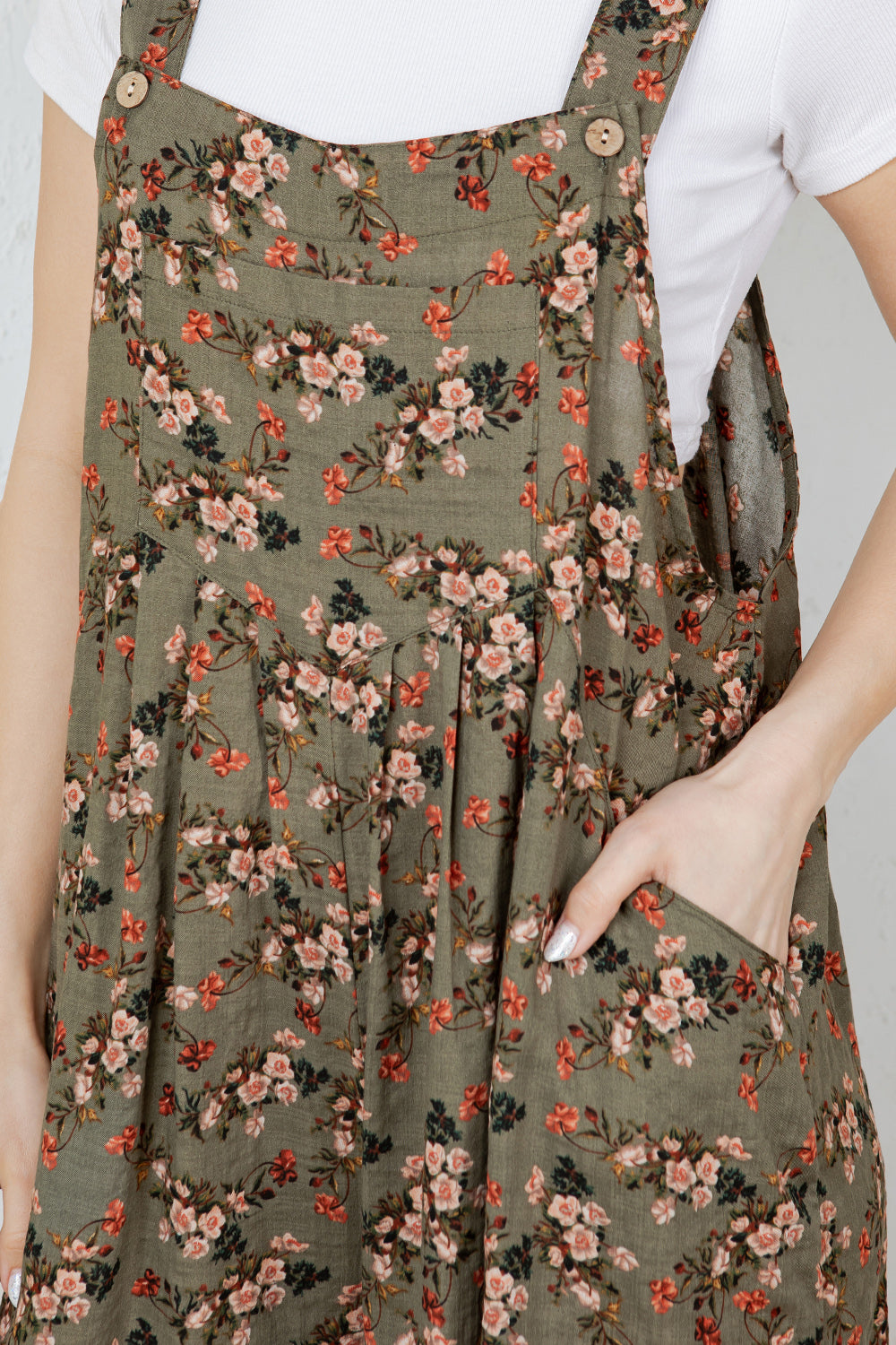 FLORAL OVERALL