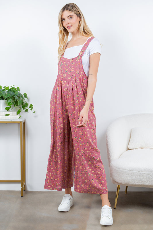 FLORAL OVERALL