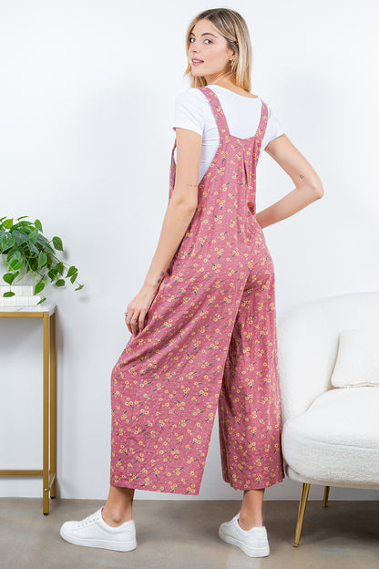 FLORAL OVERALL