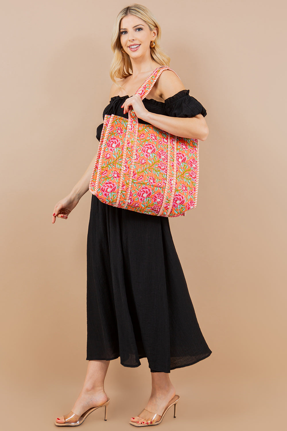 Quilted Tote Bag