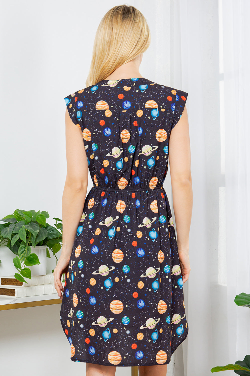 Planets And Solar System Dress