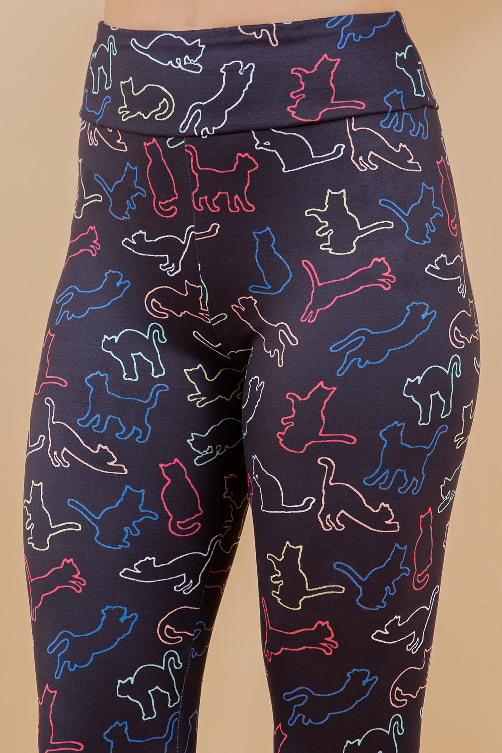 Cat Outline Legging