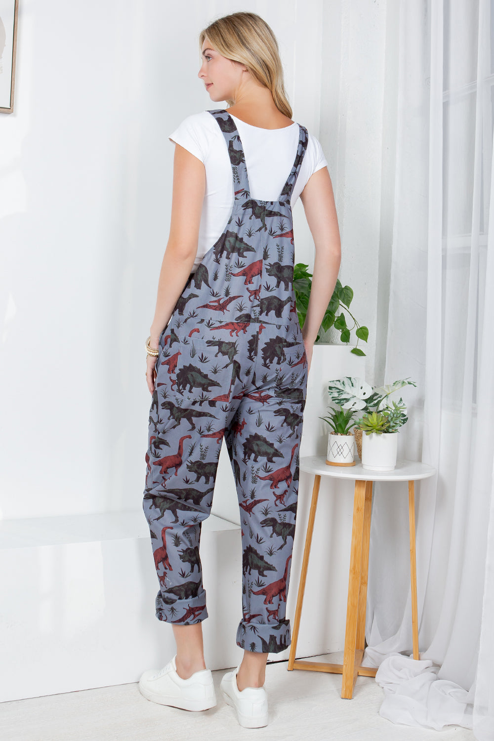 Dinosaurs print Overall