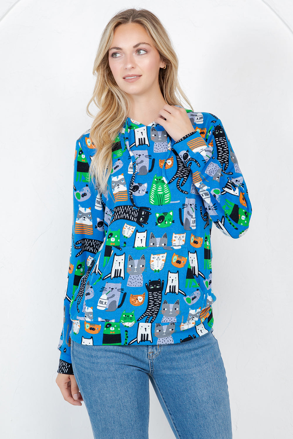 Cat Pullover Hoodie