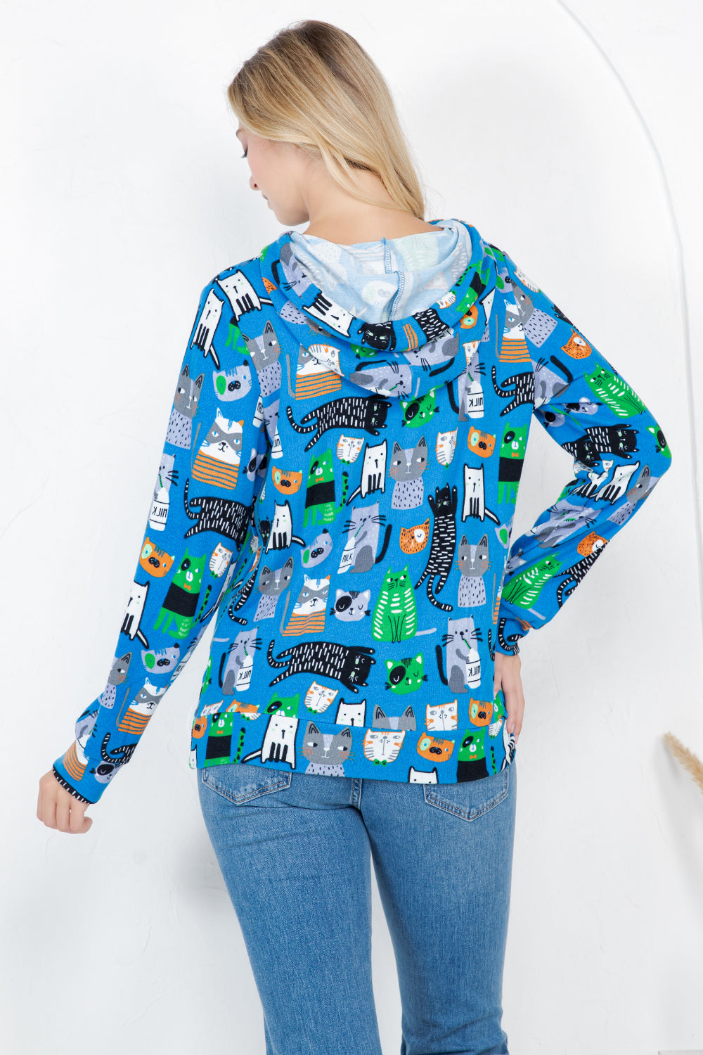 Cat Pullover Hoodie