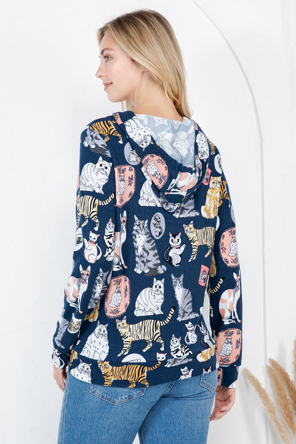Cat Pullover Hoodie