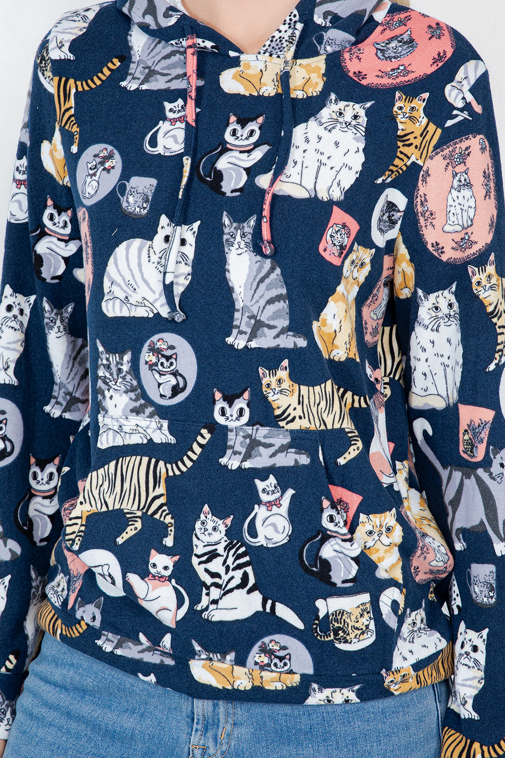 Cat Pullover Hoodie