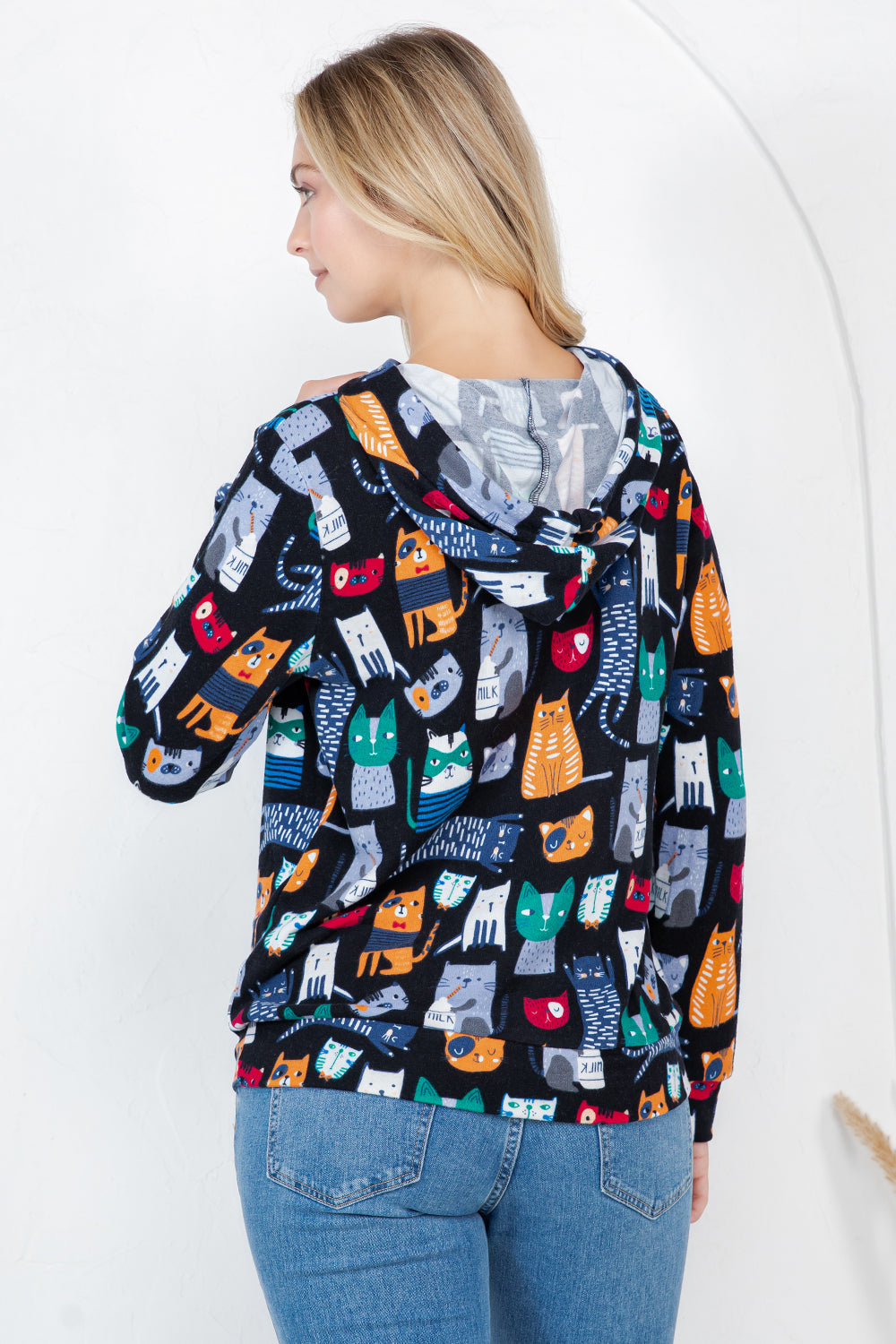 Cat Pullover Hoodie