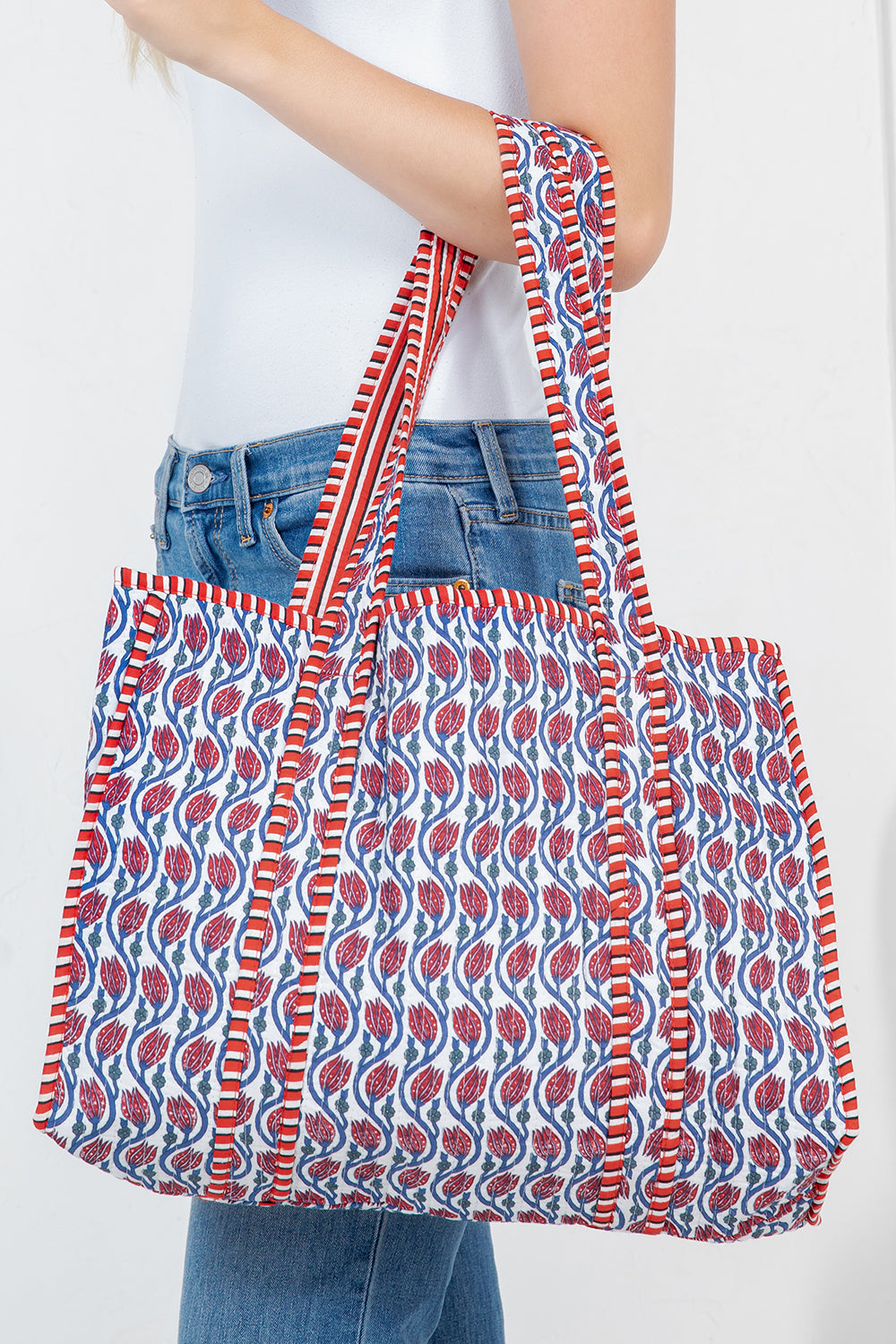 Quilted Tote Bag