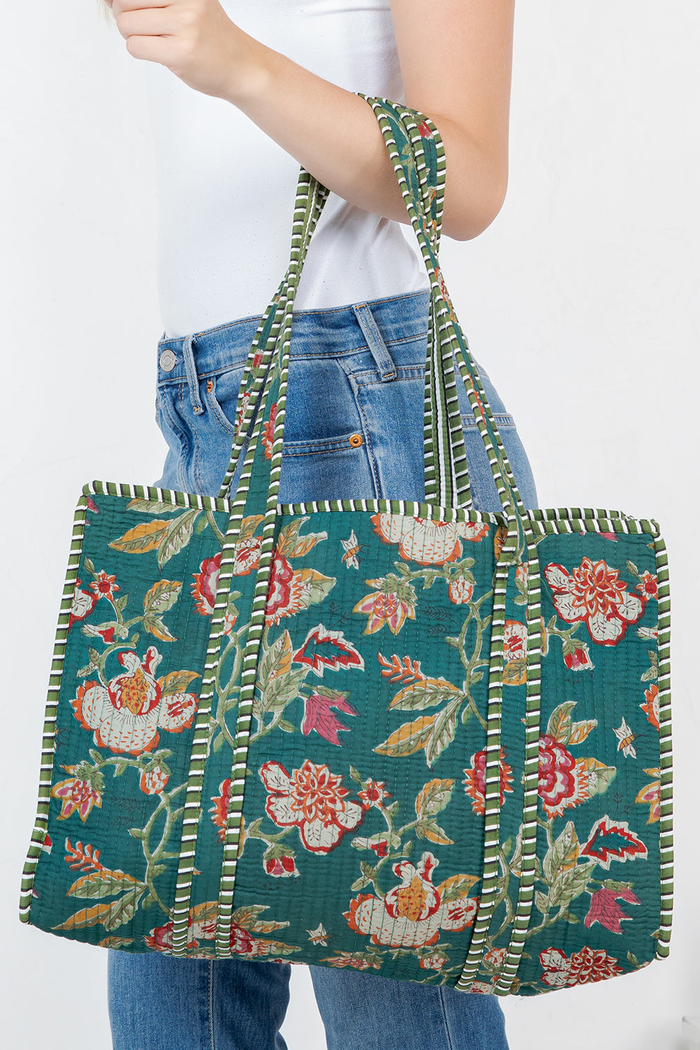 Quilted Tote Bag