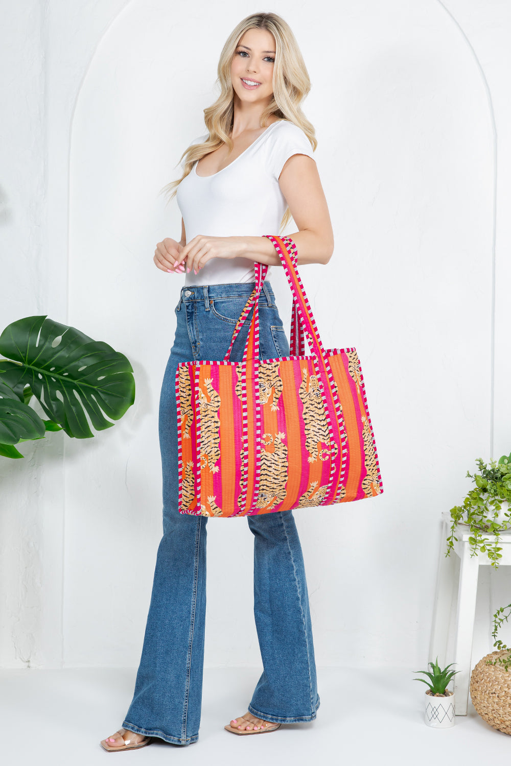 Quilted Tote Bag