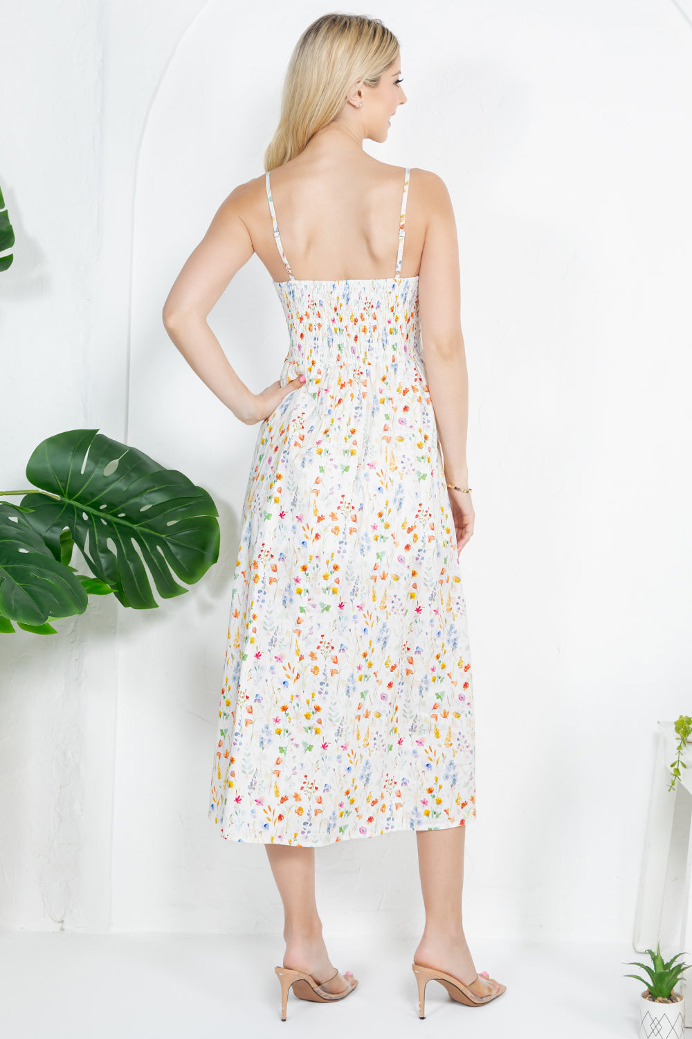 Floral Print Cami Dress