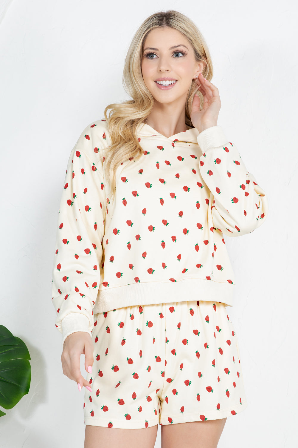 Strawberry Sweat and Short Set