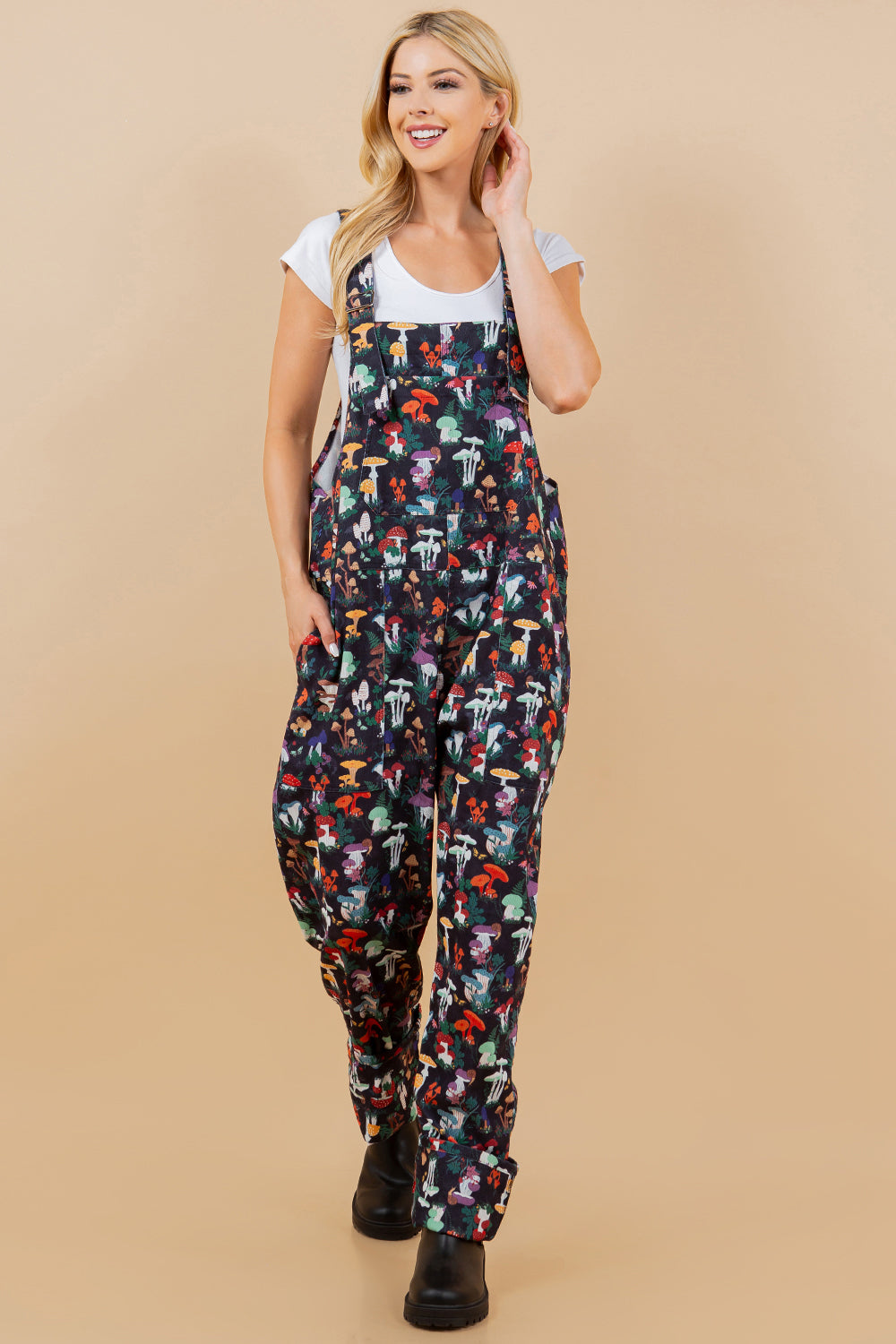 Garden Of Mushroom Overall