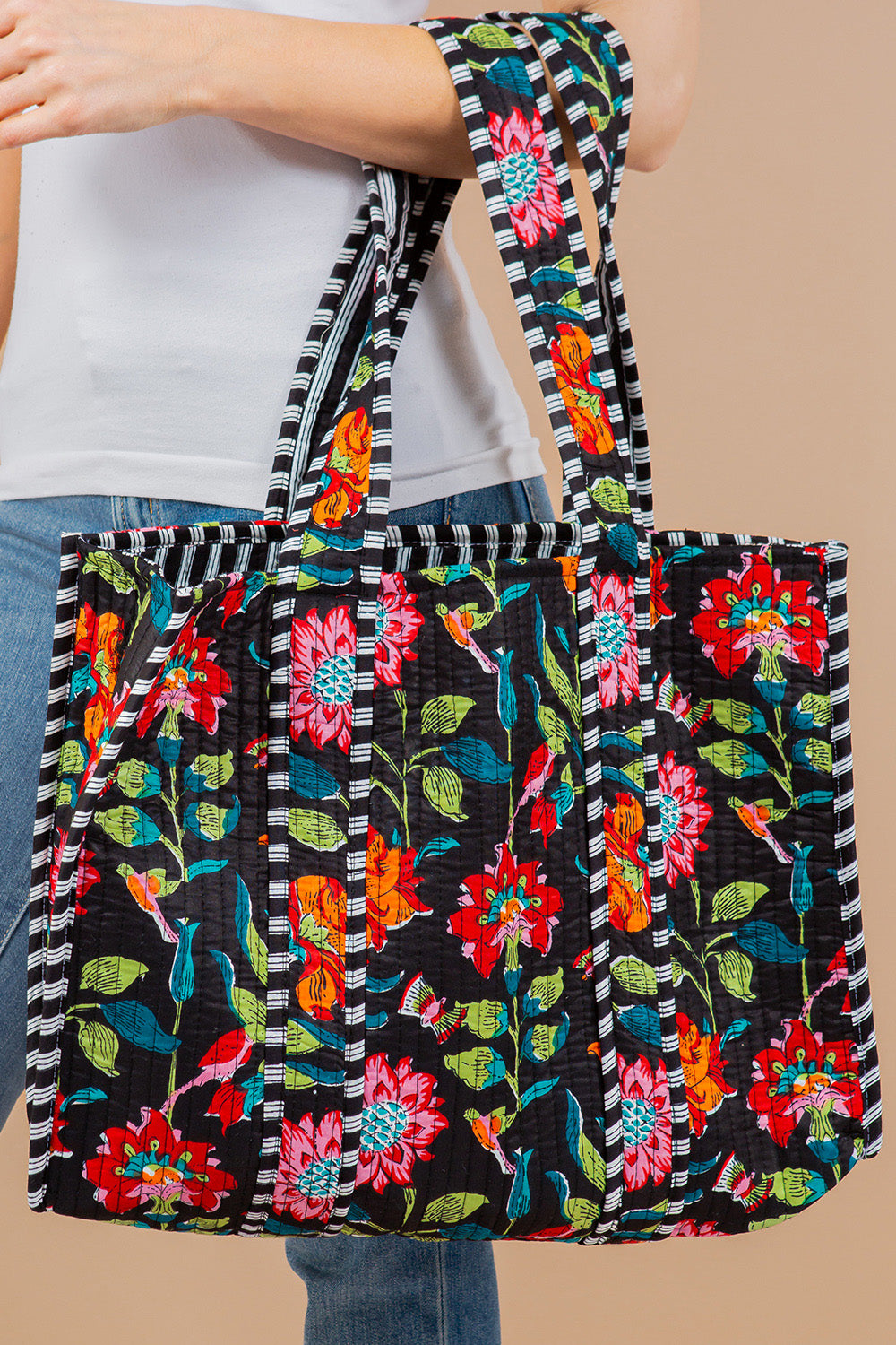 Quilted Tote Bag