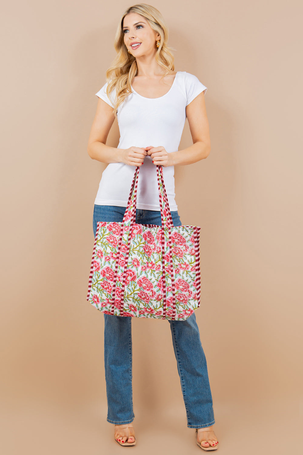 Quilted Tote Bag