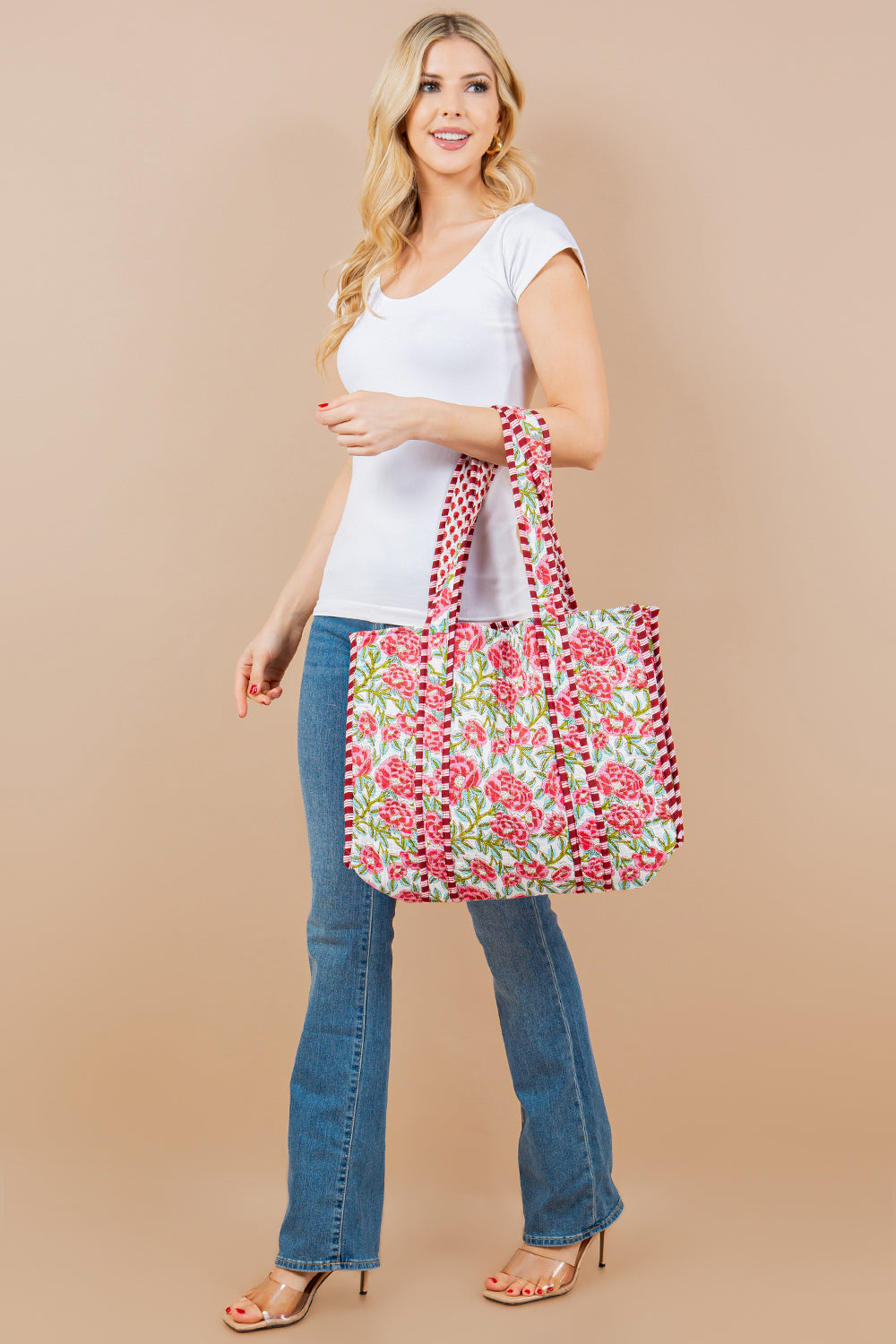 Quilted Tote Bag