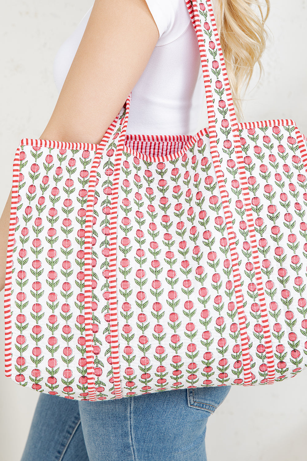 Quilted Tote Bag