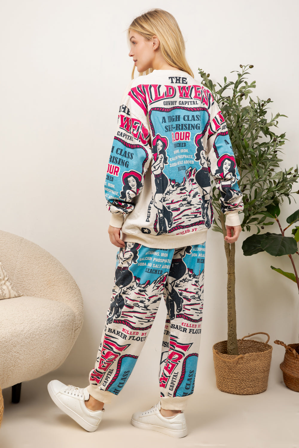 The Wild West- Cotton Sweatshirt & Pants